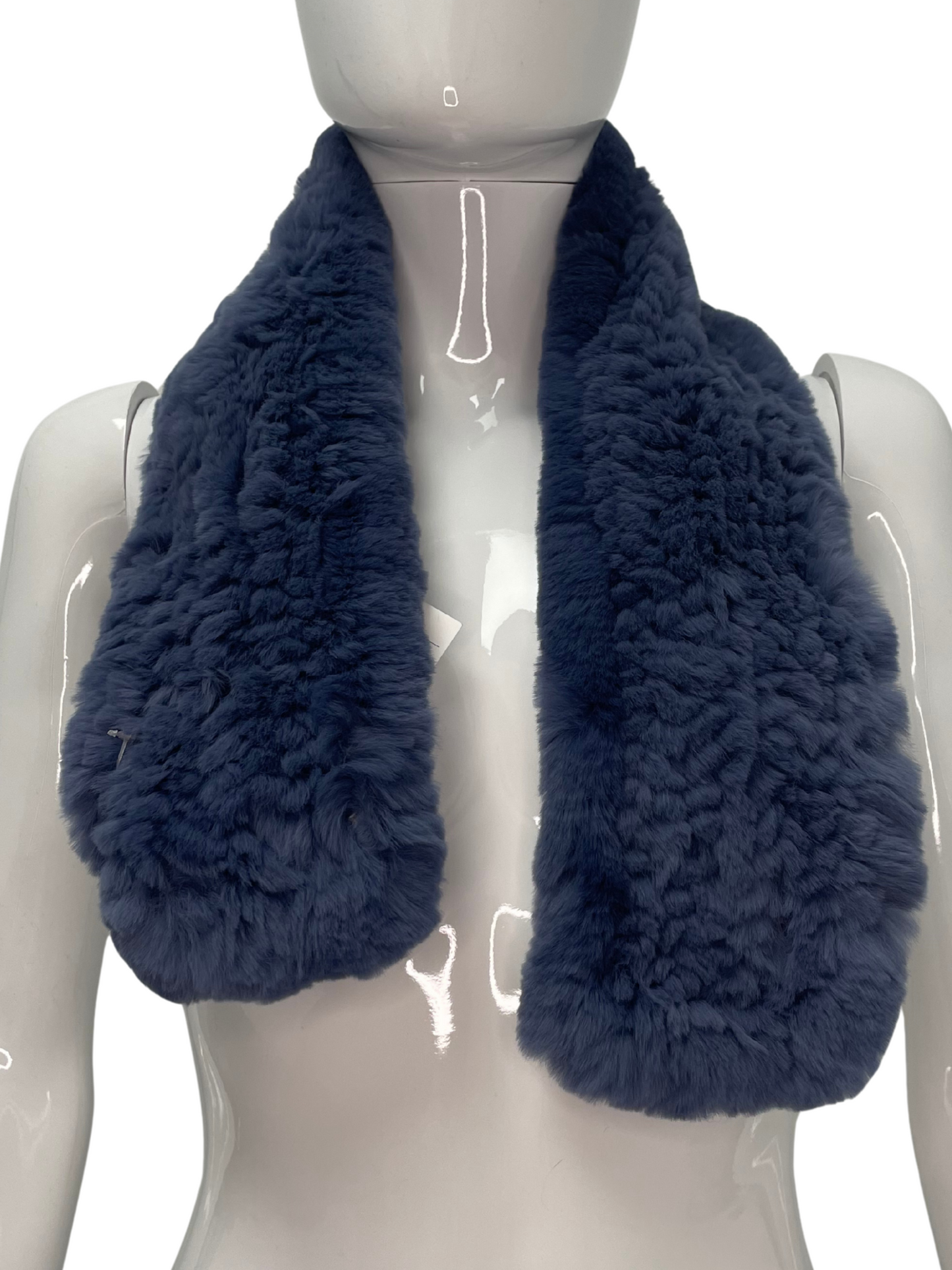 Knitted Rex Rabbit Scarf