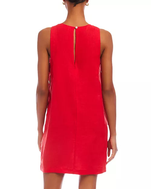 Fifteen Twenty Clarice Side Button Shift Dress