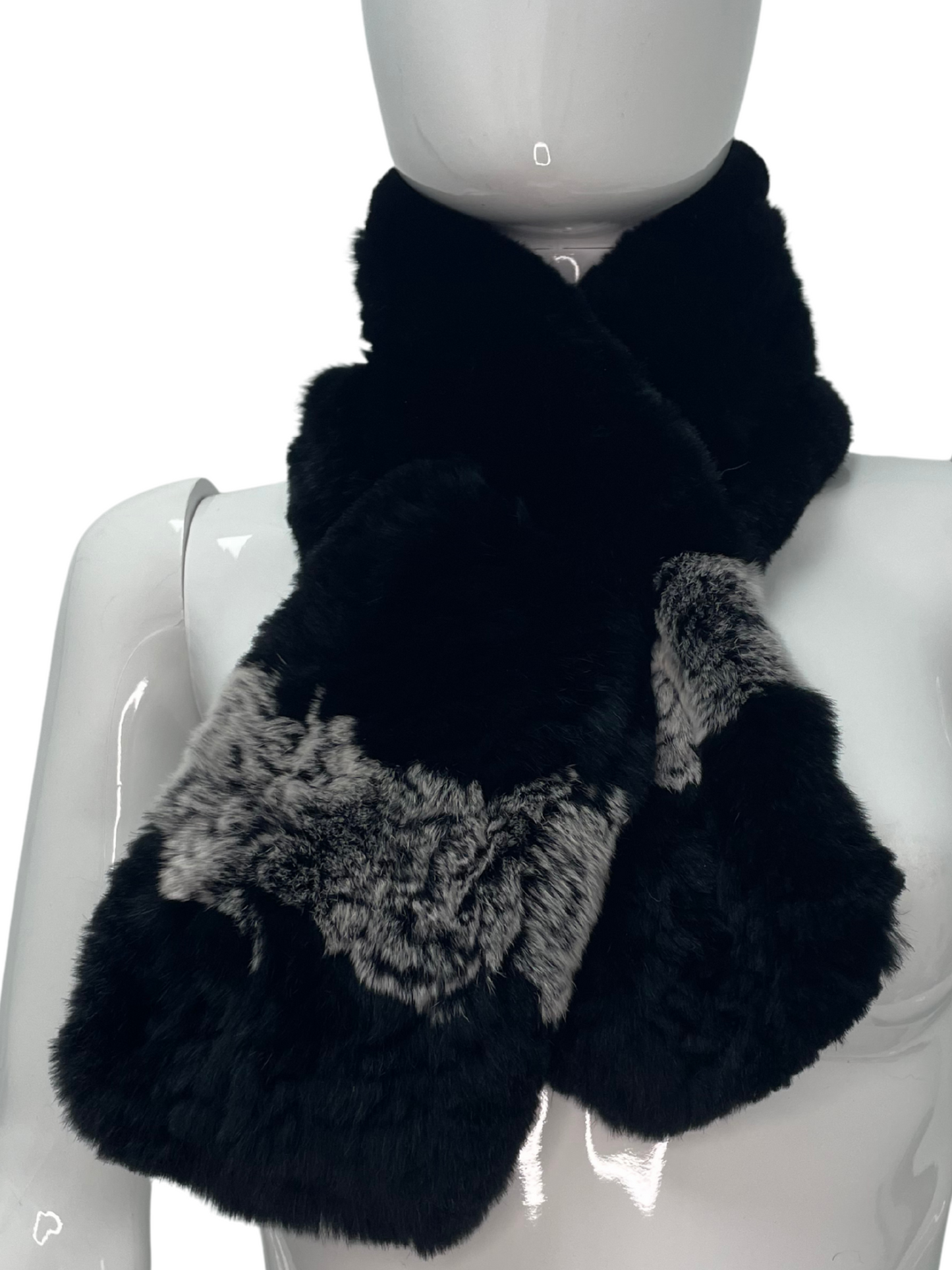 Rex Rabbit Scarf Two Toned