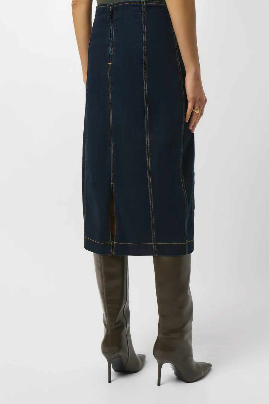 JOSEPH RIBKOFF DENIM SKIRT