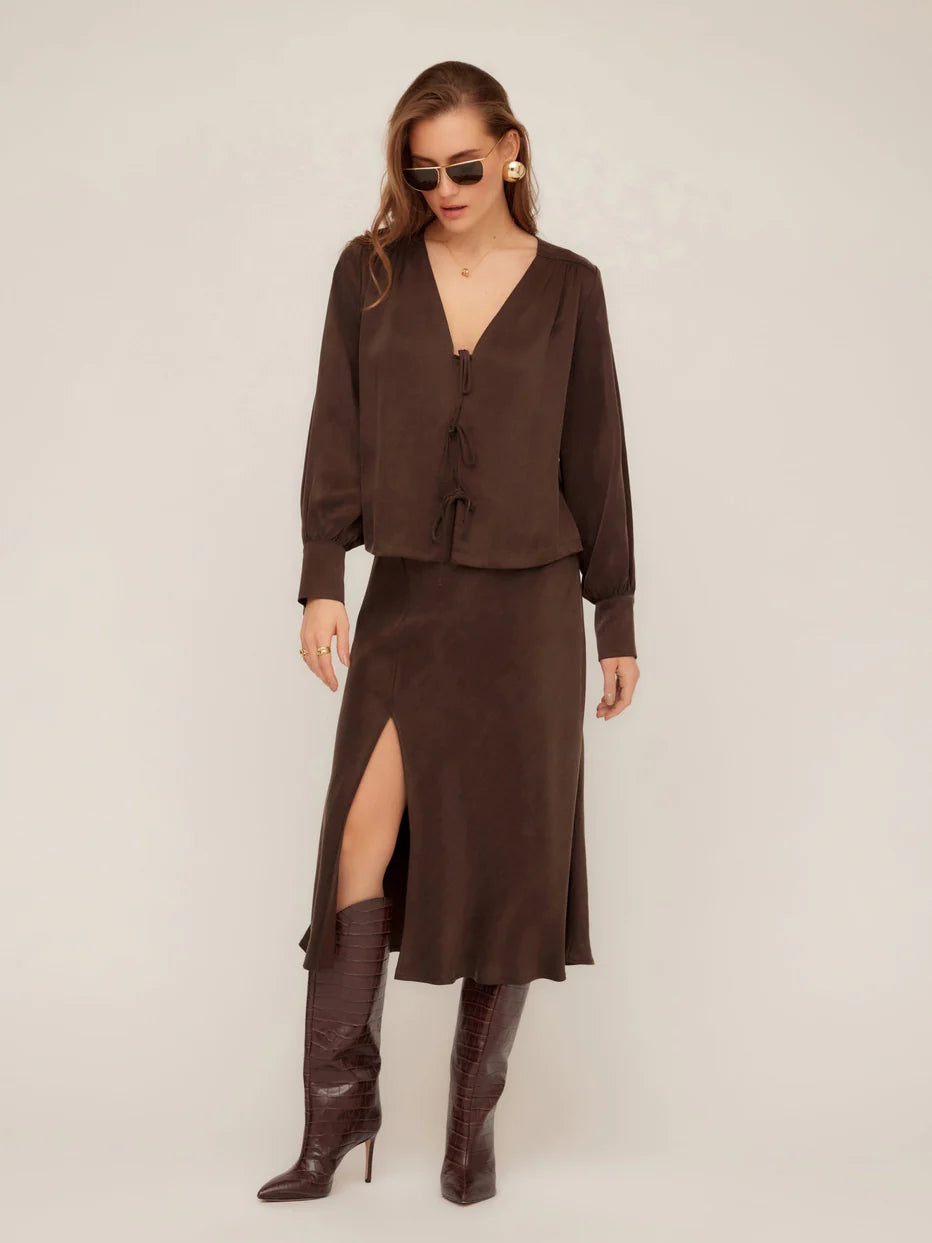 FIFTEEN TWENTY Brielle Midi Skirt