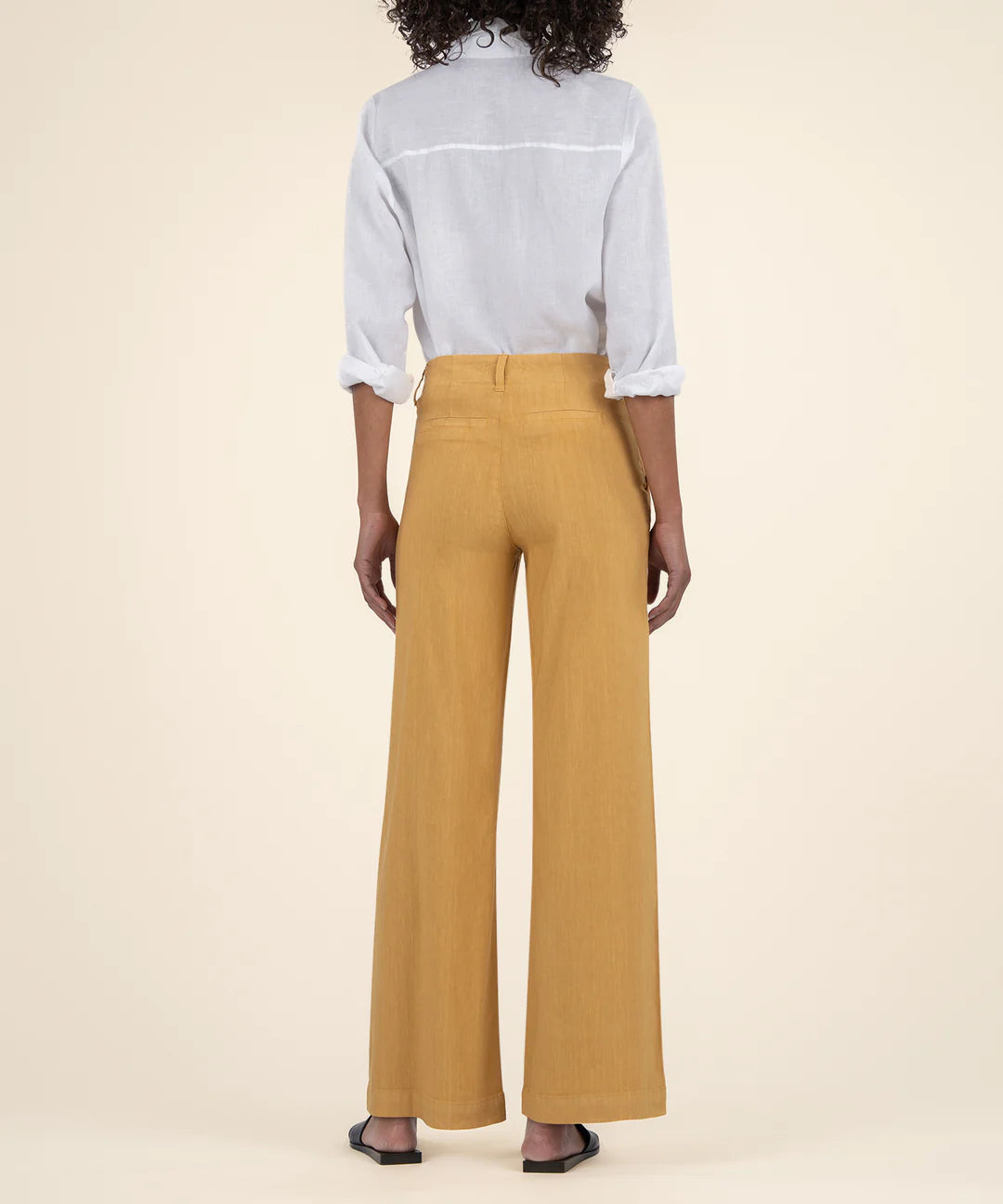 KUT FROM THE KLOTH Meg Linen Wide Leg Medallion