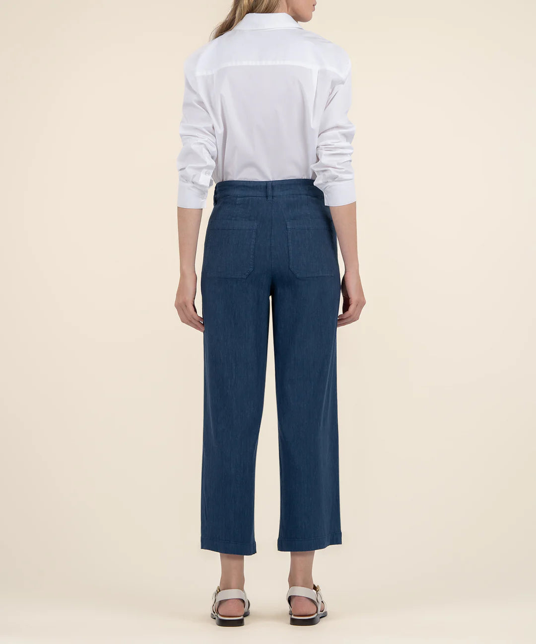 KUT FROM THE KLOTH Topaz Linen Wide Leg