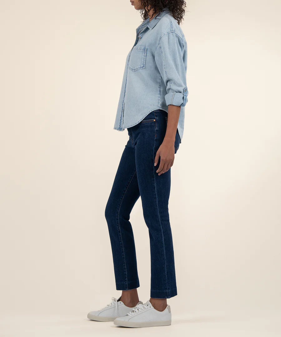 KUT FROM THE KLOTH Leighton Linen Top