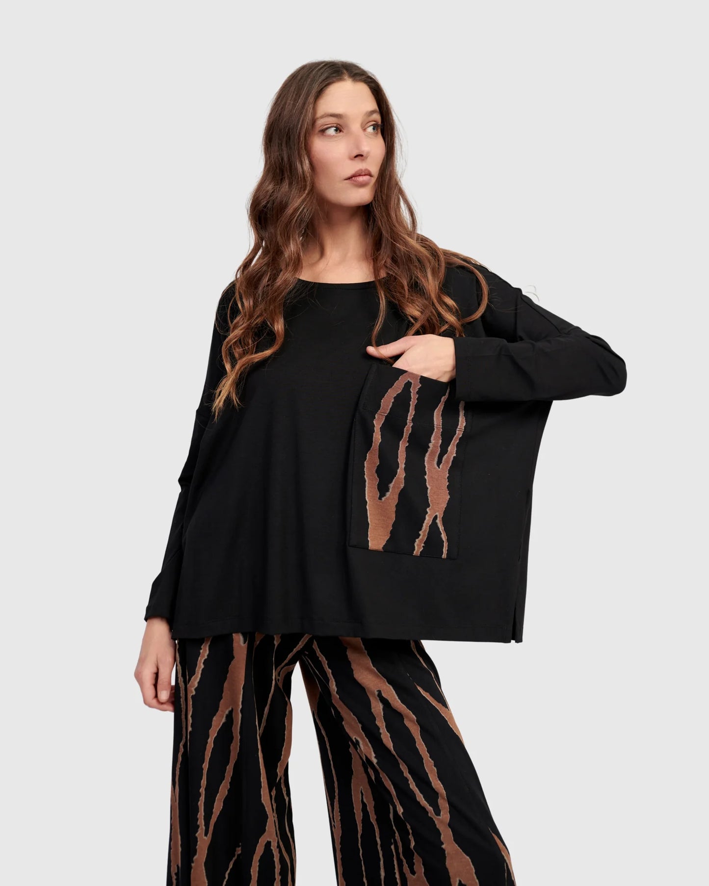 ALEMBIKA Wist Pocket Top, Wood