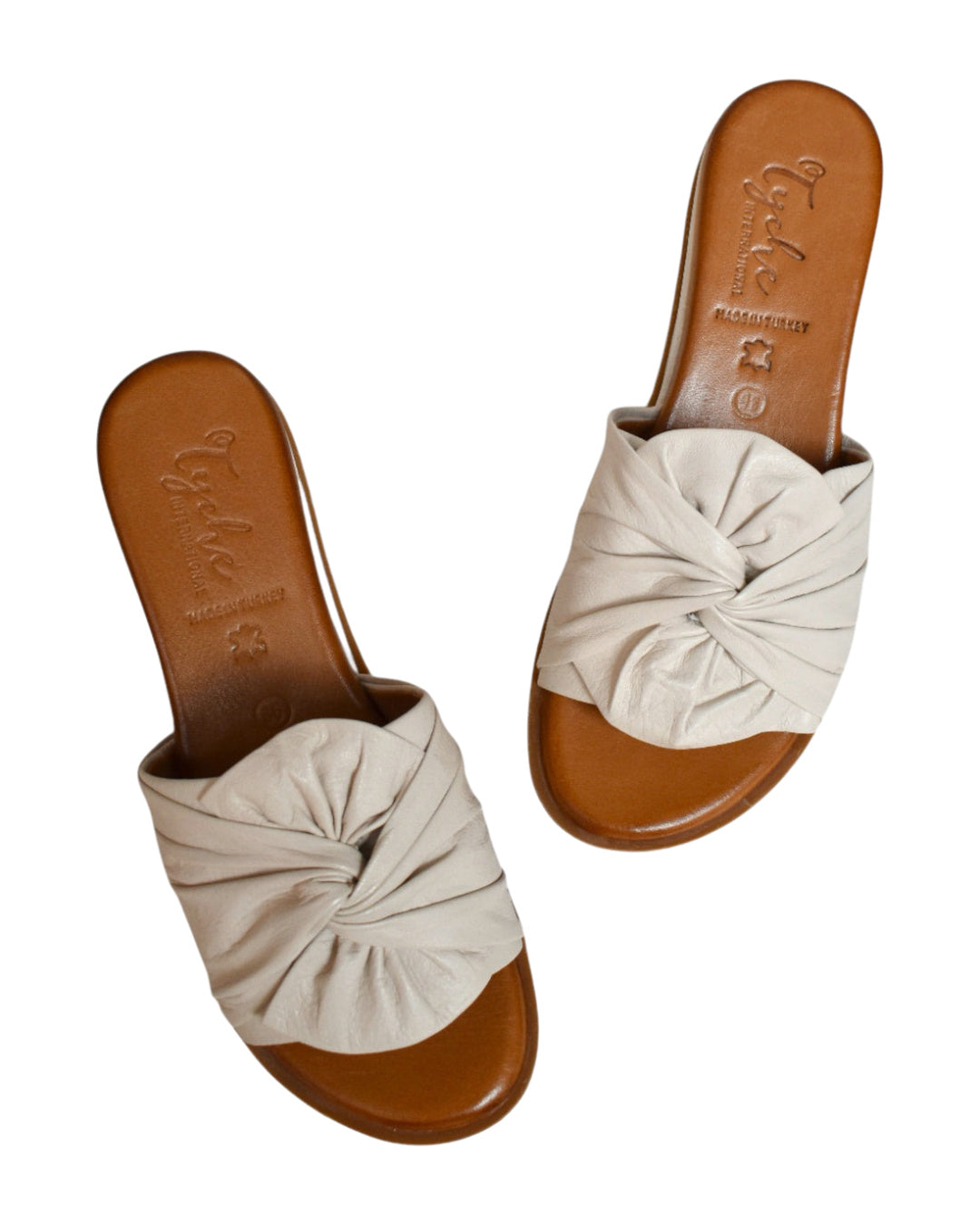 TYCHE Sassy Leather Sandals