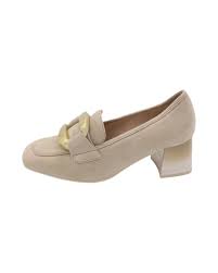 GABOR Loafer Pump Desert Gold Suede