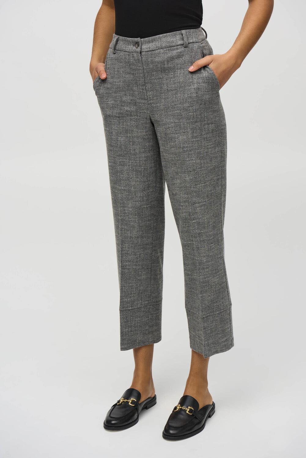 JOSEPH RIBKOFF Straight Fit Bottoms