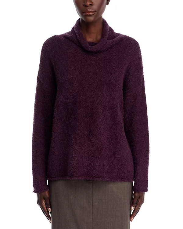 Eileen Fisher Fuzzy Turtleneck Sweater