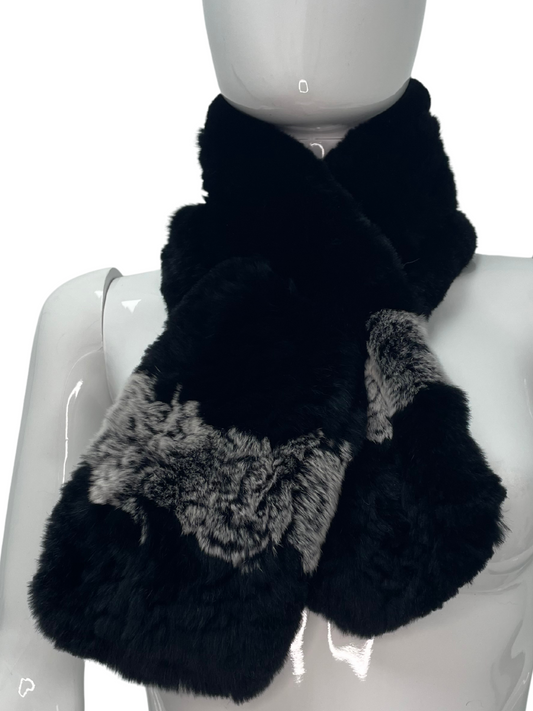 Rex Rabbit Scarf Two Toned