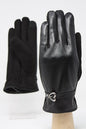 Leather Glove with Heart Embellishment