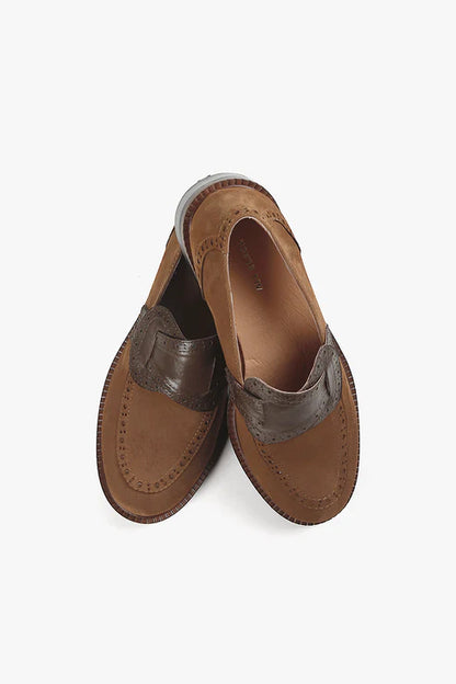 ALL BLACK Belted Kid Loafer