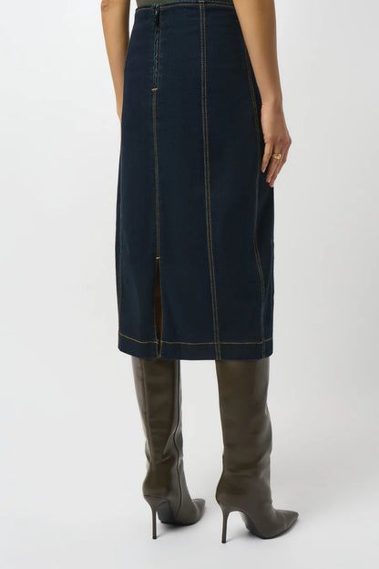 JOSEPH RIBKOFF DENIM SKIRT