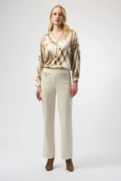 Joseph Ribkoff Straight Pull-On Pants