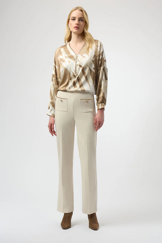 Joseph Ribkoff Straight Pull-On Pants