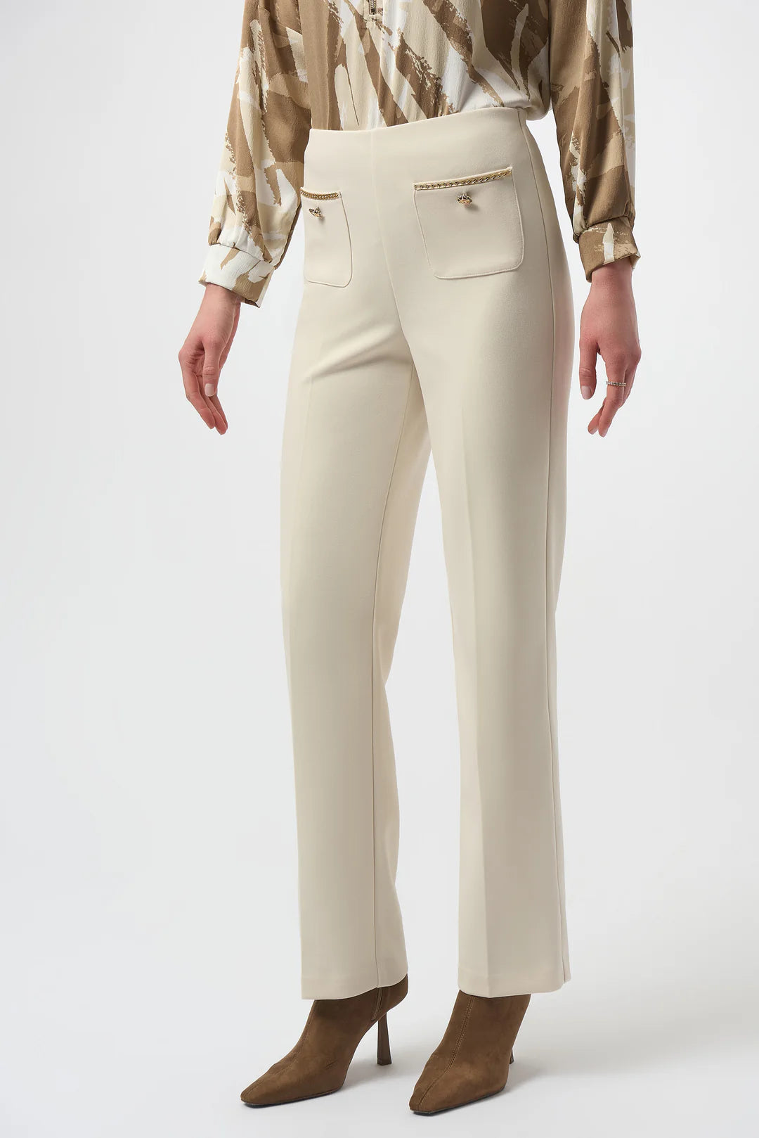 Joseph Ribkoff Straight Pull-On Pants