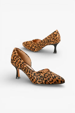 ALL BLACK Wild Half D'orsay Pump