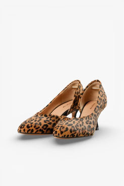 ALL BLACK Wild Half D'orsay Pump