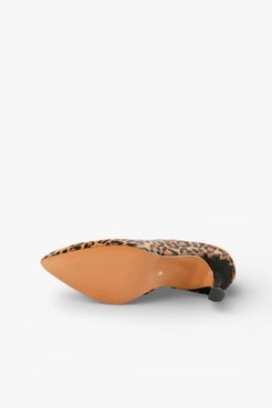 ALL BLACK Wild Half D'orsay Pump