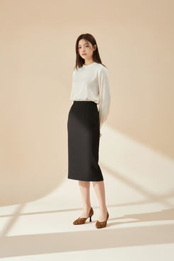 ALL BLACK Wild Half D'orsay Pump