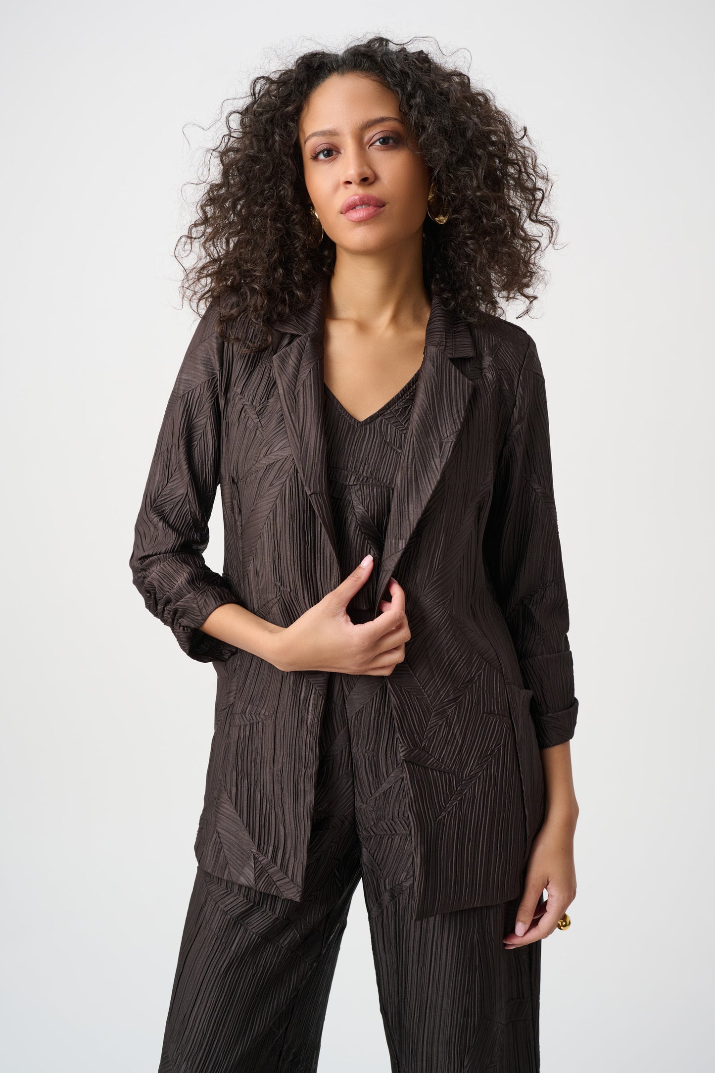 JOSEPH RIBKOFF Abstract Collared Shirt