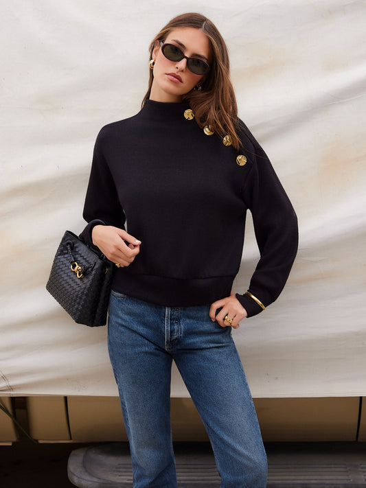 FIFTEEN TWENTYTessa Mock Neck Top