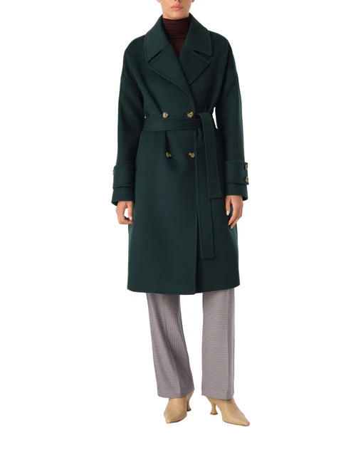 MALEJ Wool Green Coat