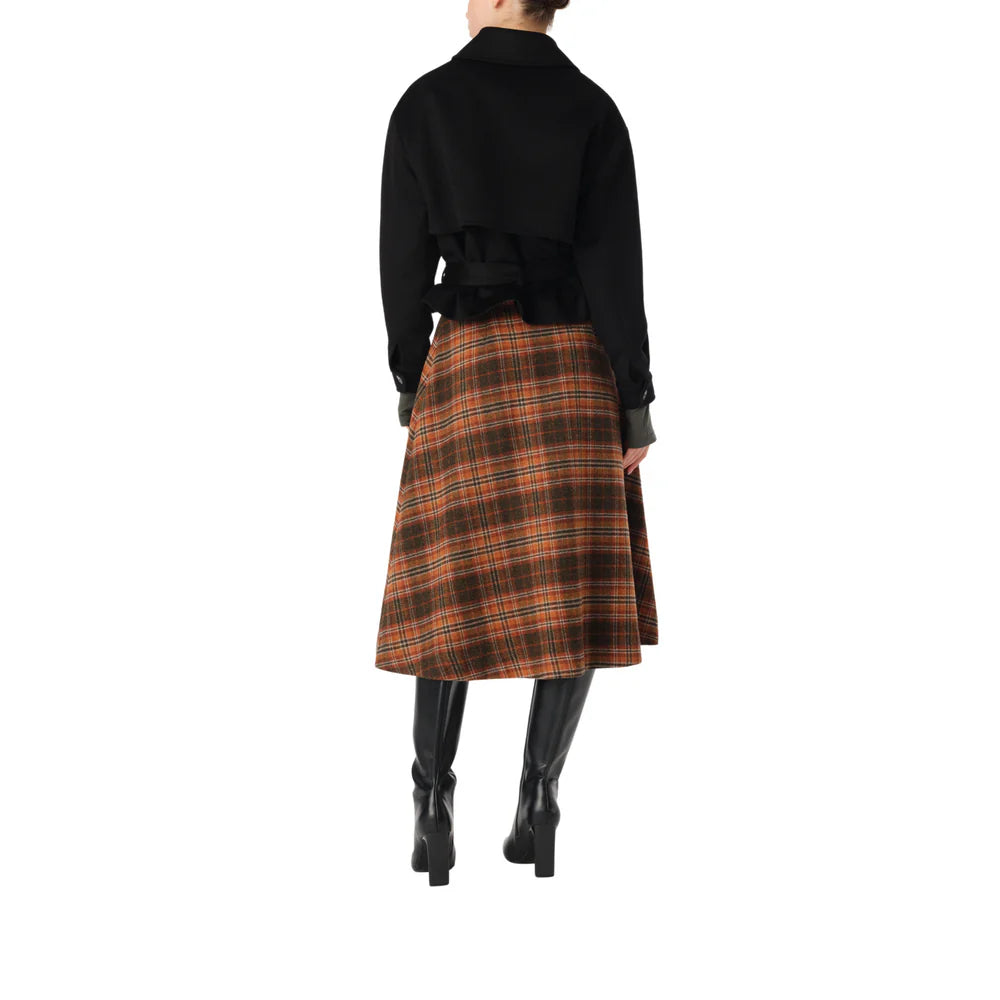 MALEJ Wool Cropped Coat