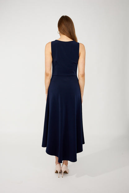 FRANK LYMAN Sleeveless Fit And Flare Dress