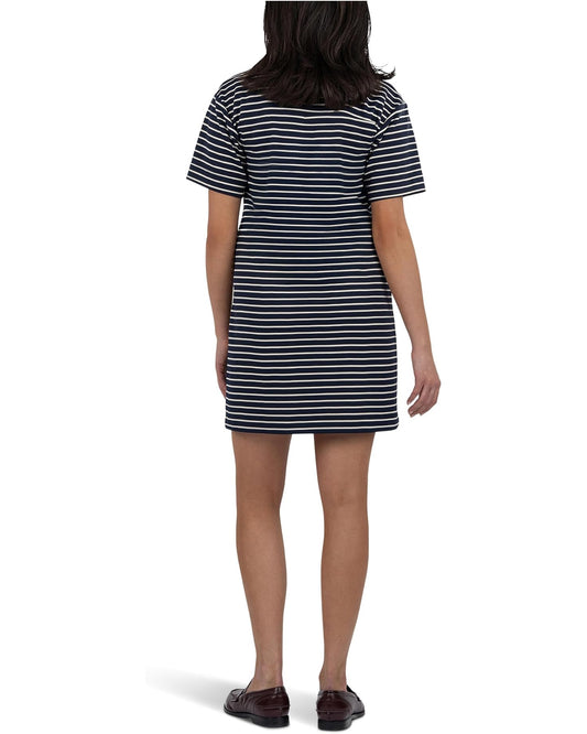KUT from the Kloth  Daphne Short Sleeve Fold Dress