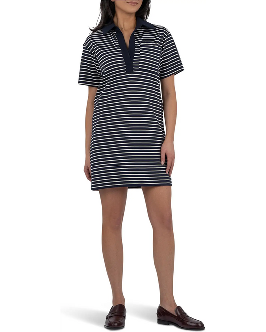 KUT FROM THE KLOTH Daphne Short Sleeve Fold Dress