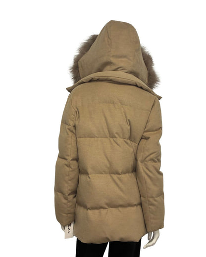 Down Filled Parka Fox trim