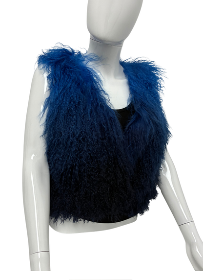 Tibetan Lamb Fur Vest