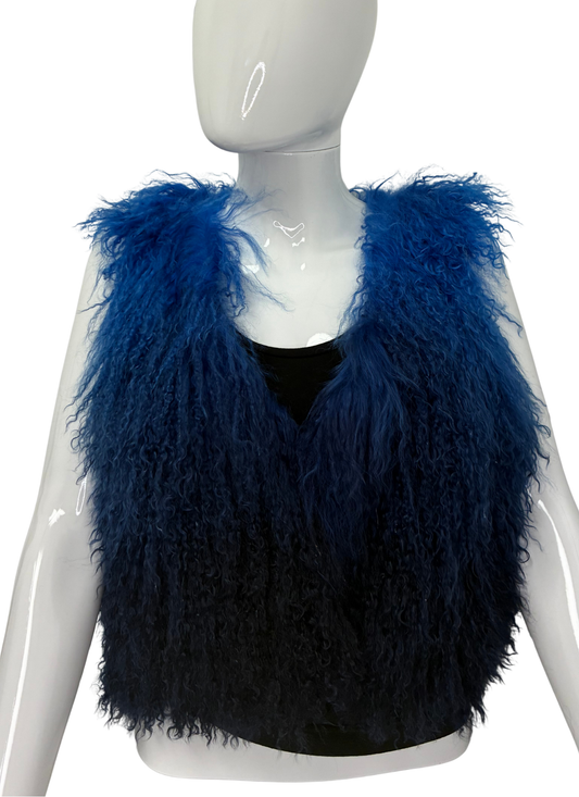 Tibetan Lamb Fur Vest