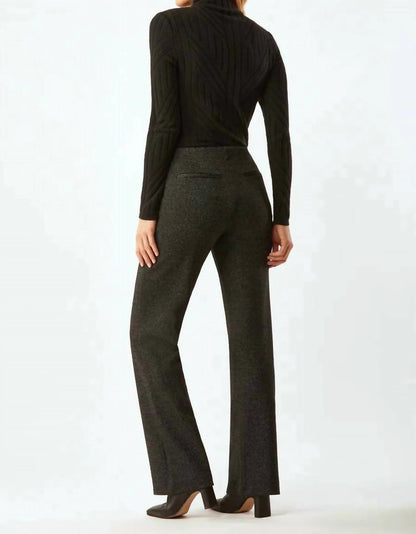 Ecru Worth Button Detail Pant