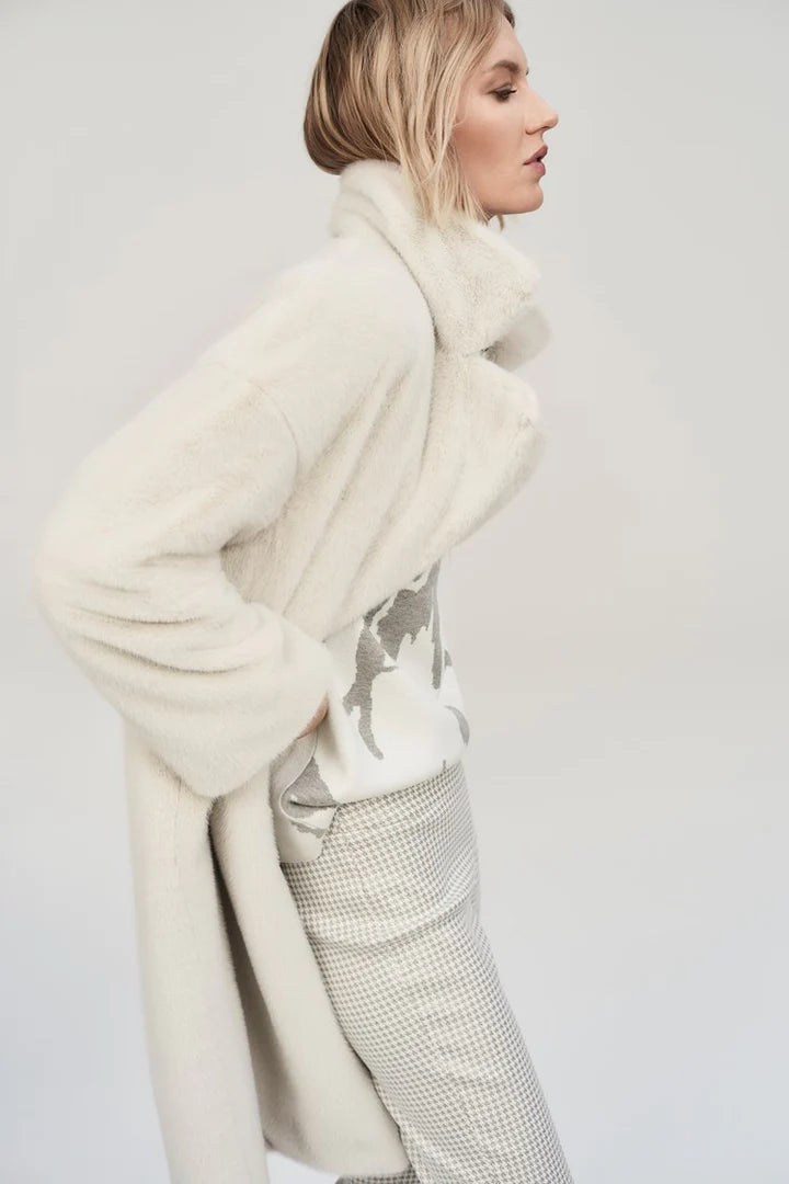 JOSEPH RIBKOFF Faux Fur