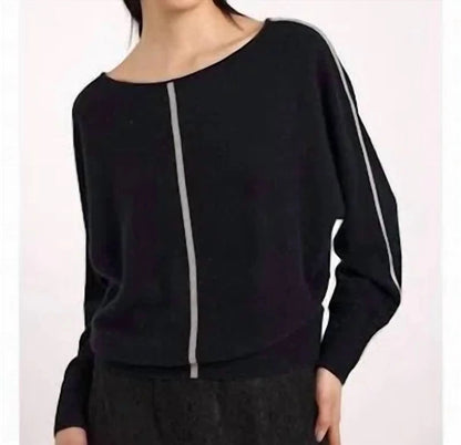 BRODIE Bree Bead Overarm Batwing Sweater