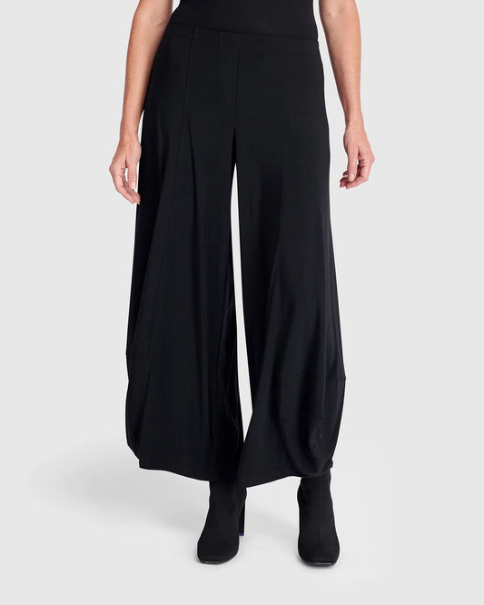 ALEMBIKA ESSENTIAL SLINKY PUNTO PANTS, BLACK