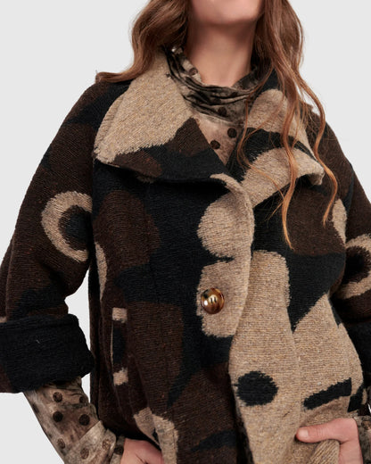 ALEMBIKA BOOGIE COZY JACKET, FLORAL