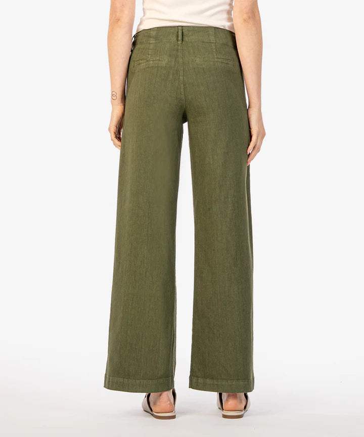 KUT FROM THE KLOTH Meg Linen Wide Leg Pants