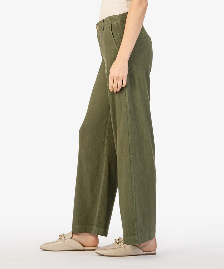 KUT FROM THE KLOTH Meg Linen Wide Leg Pants