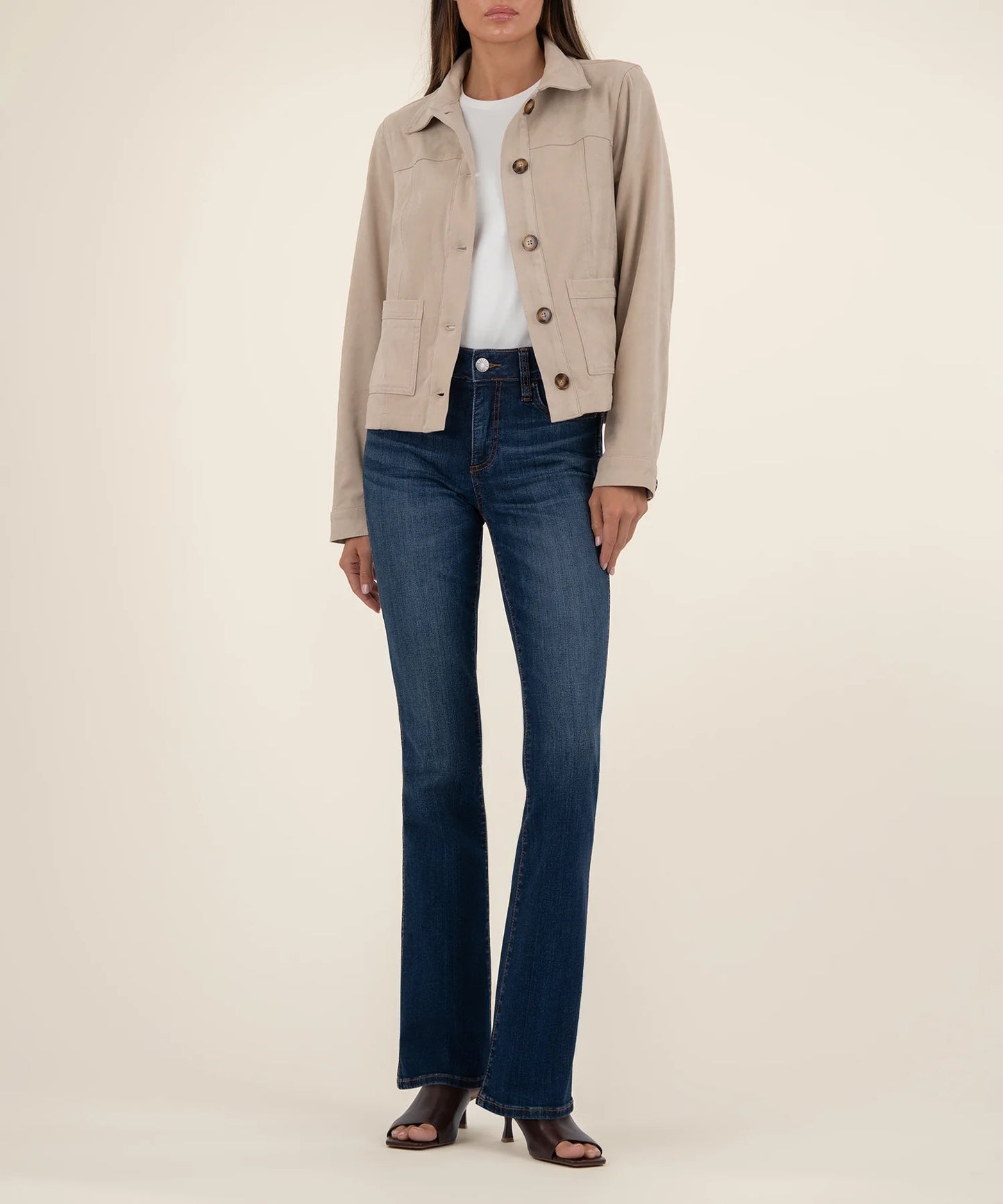 KUT FROM THE KLOTH Matilda Crop Trucker Jacket