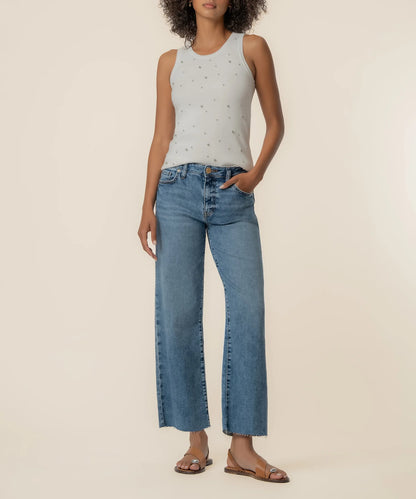 KUT FROM THE KLOTH Sena Sweater Tank Top in White
