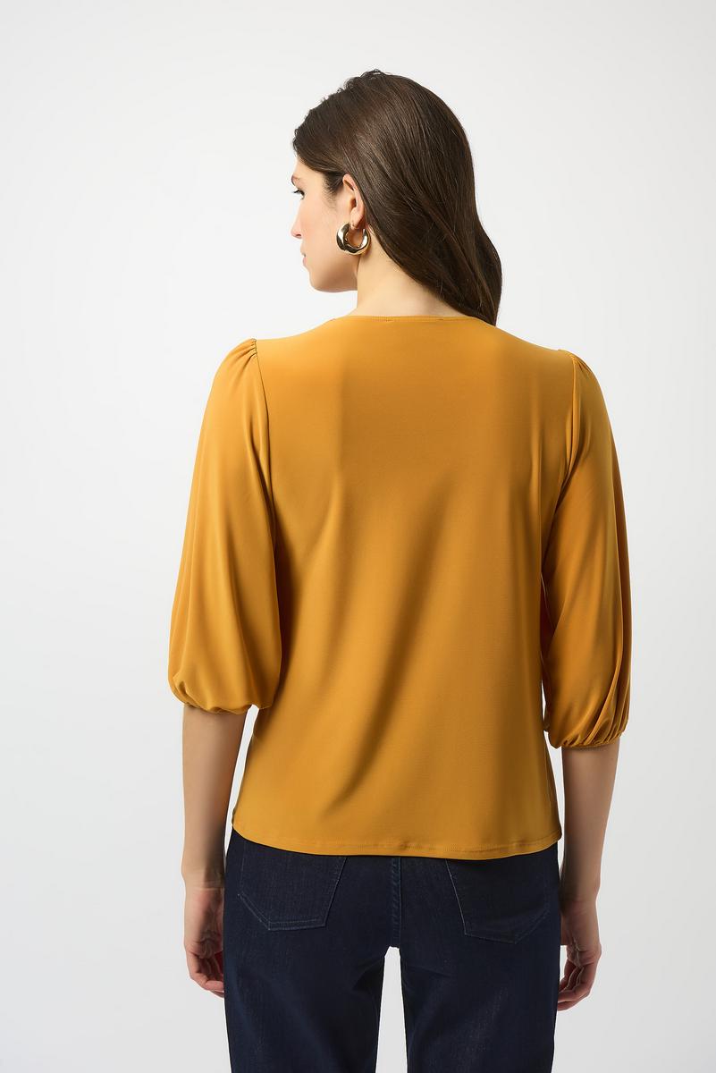 JOSEPH RIBKOFF Silky Knit Straight Top