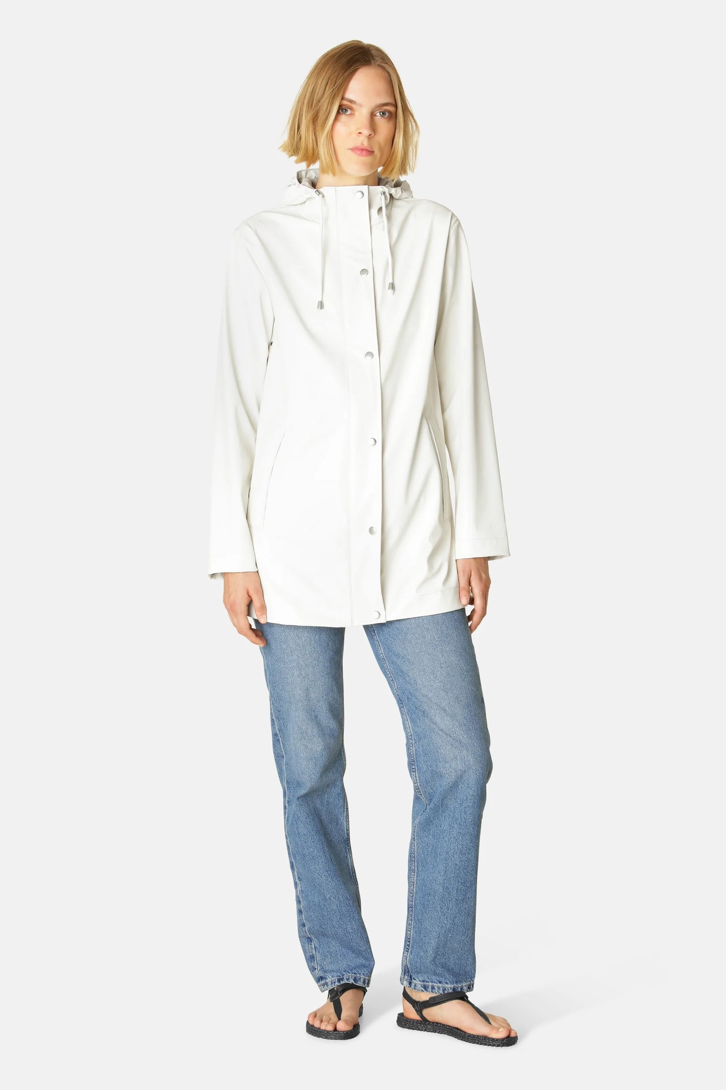 ILSE JACOBSEN HORNBÆK Light Raincoat - Milk Creme