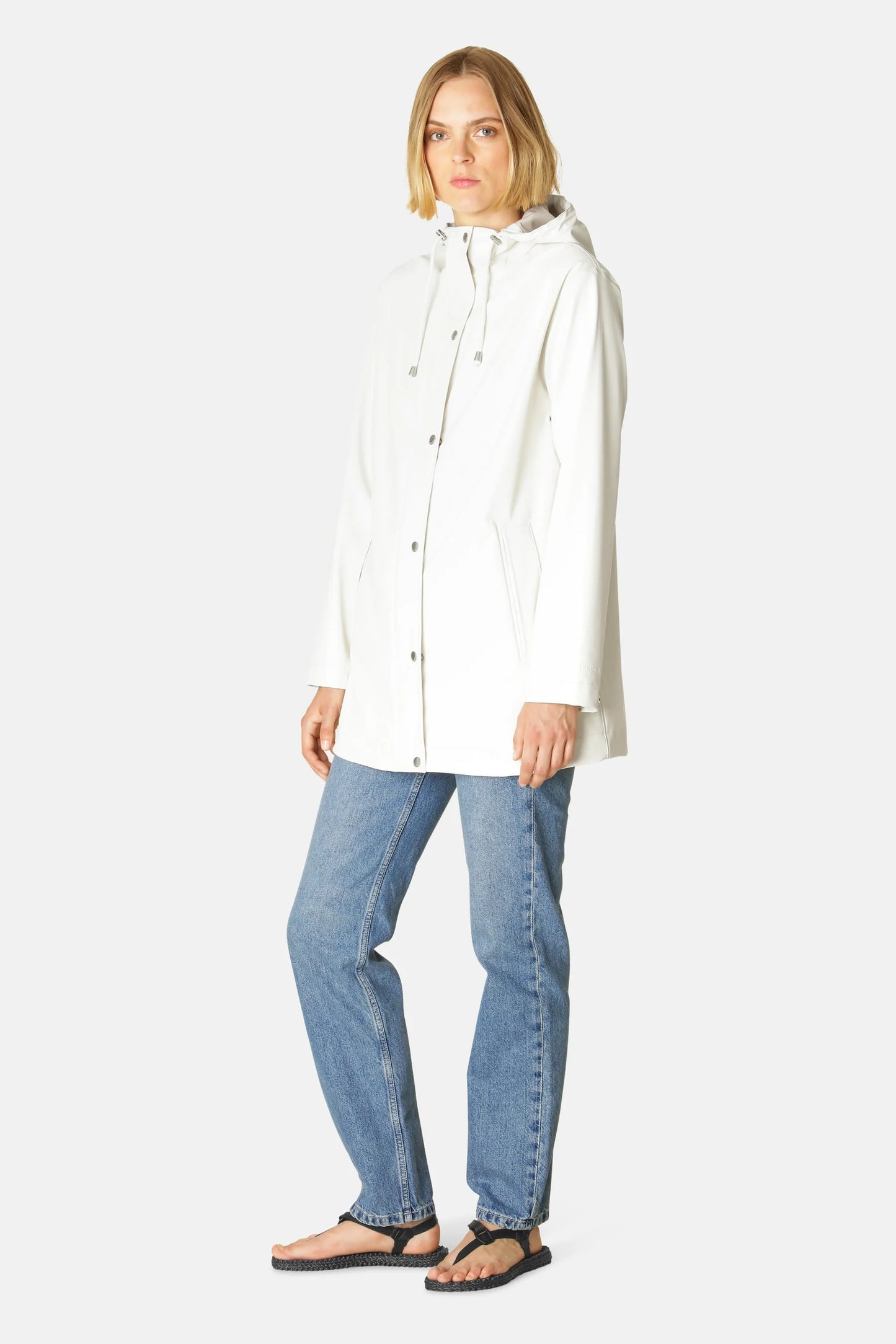 ILSE JACOBSEN HORNBÆK Light Raincoat - Milk Creme