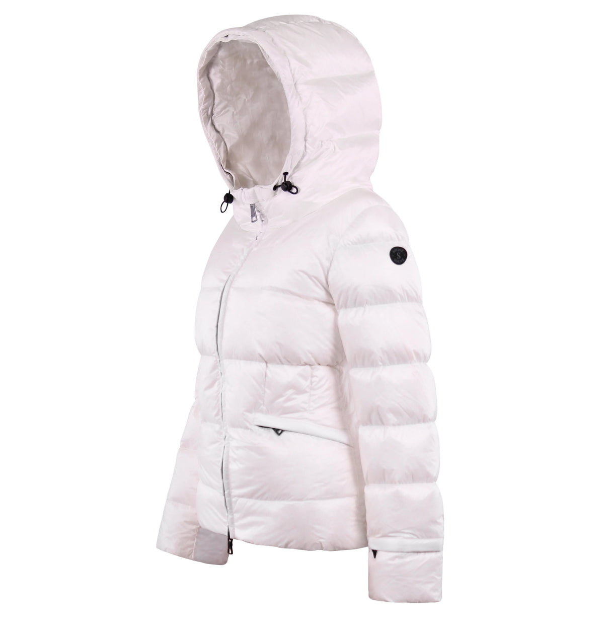 SOLIVE SELENE Down Jacket with Fur Trim