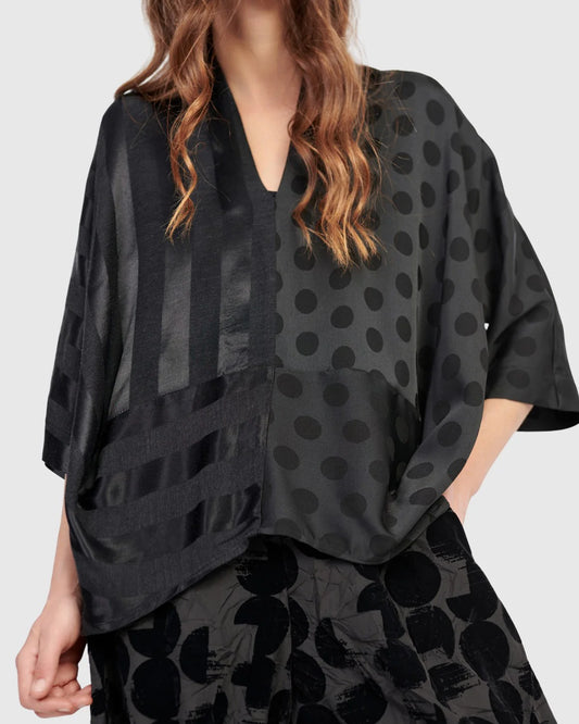 ALEMBIKA Fatima Draped Top