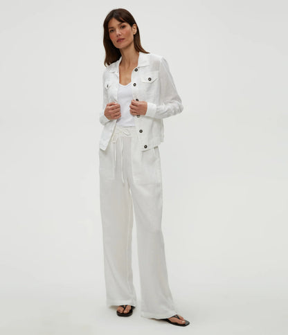 MICHAEL STARS Jean Linen Jacket