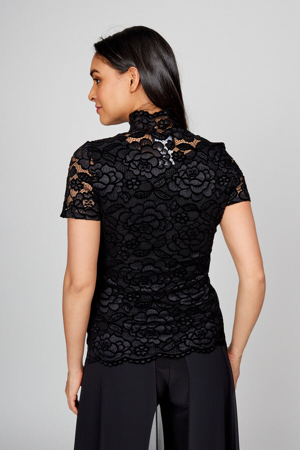 Frank Lyman Floral Lace Pullover Style